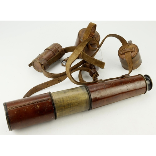 388 - Telescope - Arrow stamped, maker marked 'TEL SIG (Mk IV) also G.S.  R & J Beck Ltd London 1915 No 17... 