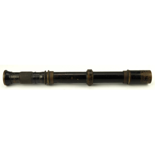 407 - WW1 1916 dated artillery direct fire gun sighting telescope no. 4 mark 3, By Watson &son London.  Go... 