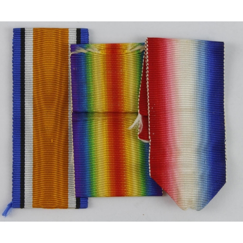 458 - WW1 set of original full length 1914-15 trio ribbons.