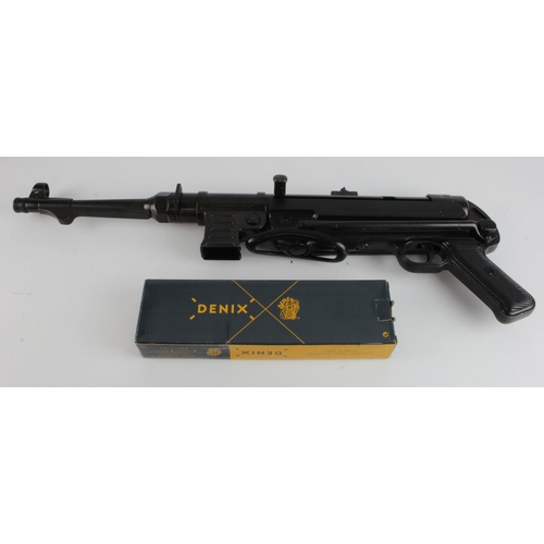 48 - German MP40 sub machine gun replica by Denix, boxed.