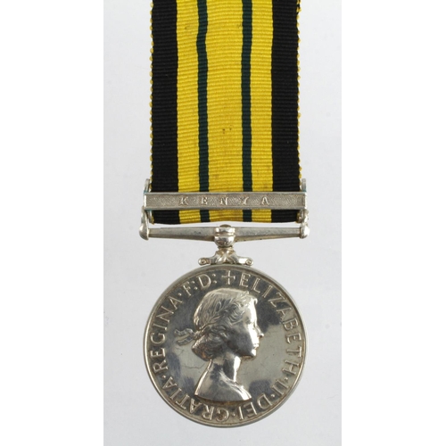 568 - AGS QE2 with Kenya clasp (4068871 Act Cpl C Spurr RAF) (David Fayers Collection)