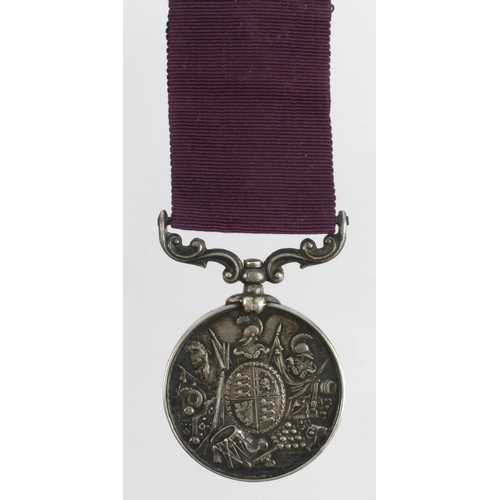 571 - Army LSGC Medal (24304 Gunr T Hall, Depot, 1/Bde SO:Div:RA) (David Fayers Collection)