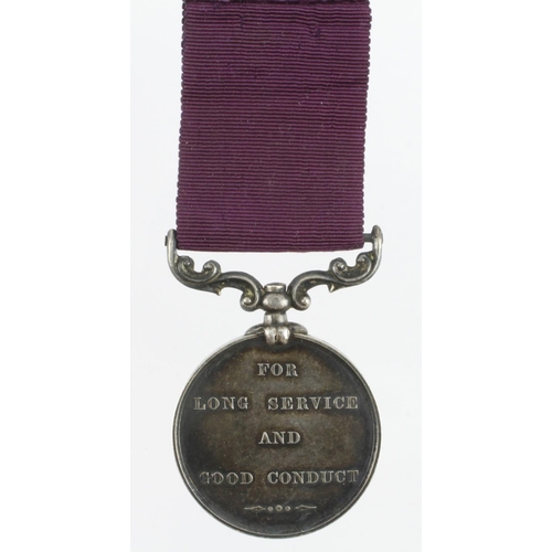 571 - Army LSGC Medal (24304 Gunr T Hall, Depot, 1/Bde SO:Div:RA) (David Fayers Collection)