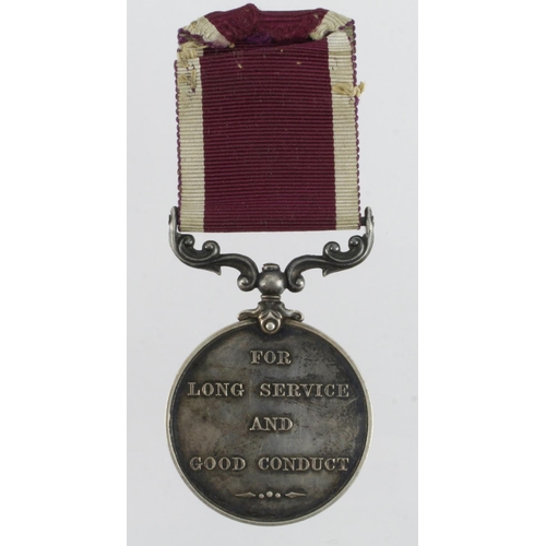 573 - Army LSGC Medal GV (R-14000 Sjt J Johnston ASC) (David Fayers Collection)