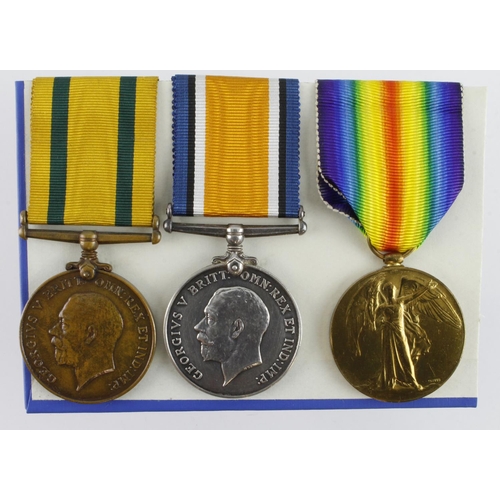 632 - BWM & Victory Medal (Sister M. Neal) possible correction to Victory medal, and Territorial War Medal... 