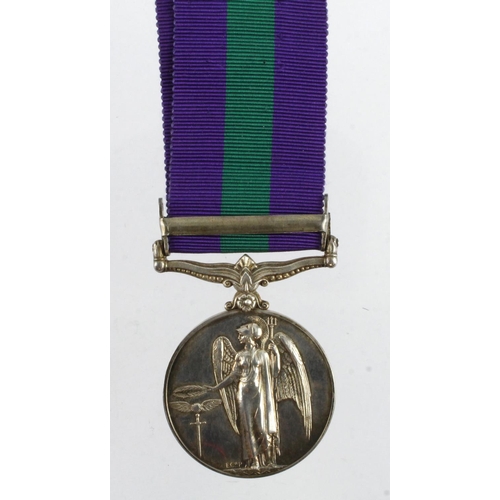 721 - GSM GVI with Malaya clasp (21058355 Gdsm R Marshall Coldm Gds) (David Fayers Collection)