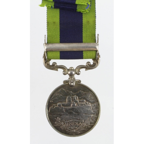 745 - IGS GV with North West Frontier 1935 clasp (4610076 Pte A Belk D.W.R.) served 2nd Bn (David Fayers C... 