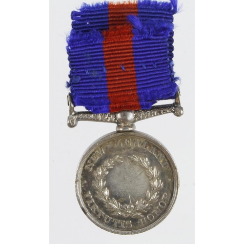 784 - Miniature Medal - New Zealand War Medal 1869, undated reverse