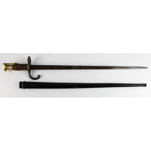 9 - Bayonet French model 1886 Epee.