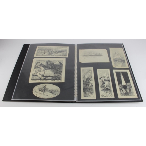 946 - Ephemera an interesting Imperial German selection, an attractive frame in memory of my service, phot... 