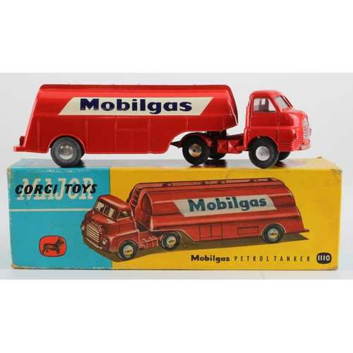 108 - Corgi Major Toys, no. 1110 'Mobilgas Petrol Tanker', contained in original box