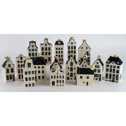 295 - KLM. interest. Sixteen KLM Bols decanters (some with contents), comprising nos. 2, 23, 24, 25, 46, 4... 