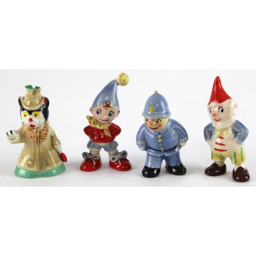 362 - Wade. A group of four Wade Noddy character figures, circa 1958, comprising Noddy, Big Ears, Mrs Fluf... 