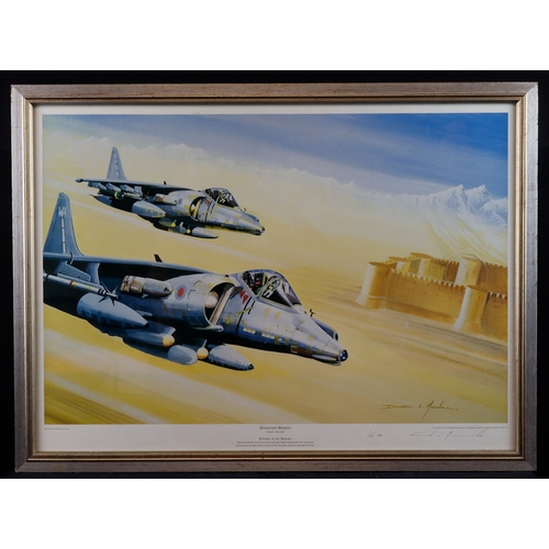 38 - Marshall. David L. (British) Limited edition print no. 1/500 p.a titled 'Operation Warden'. Signed t... 