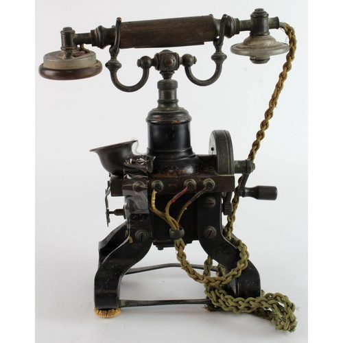 475 - Ericsson no. 16 skeleton telephone, height 29.5cm approx.(untested)