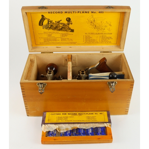 506 - Record Multi-Plane no. 405, contained in original fitted box