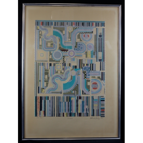 54 - Sir Eduardo Luigi Paolozzi CBE RA (British 1924 - 2005) Colour screenprint, titled 'Unikat' on wove ... 