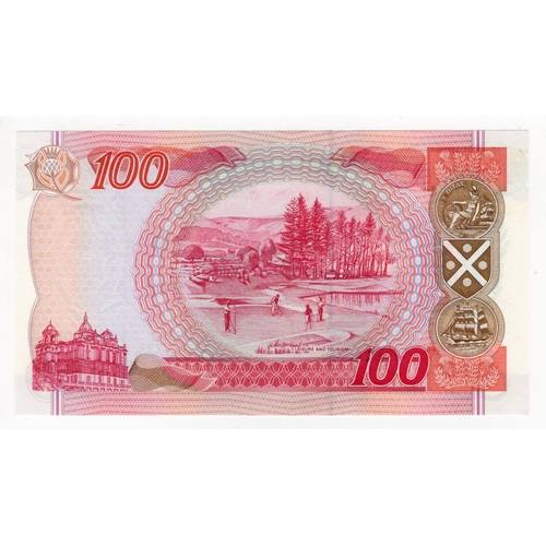 359 - Scotland, Bank of Scotland 100 Pounds dated 17th July 1995, FIRST SERIES note for this design, signe... 