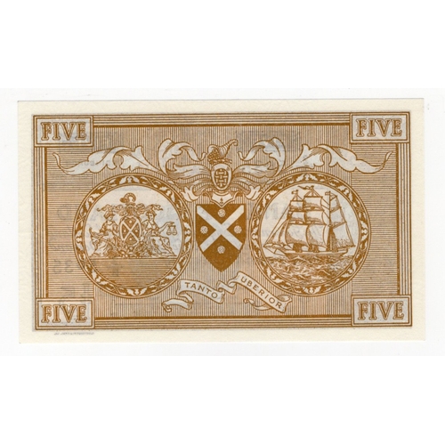 365 - Scotland, Bank of Scotland 5 Pounds dated 15th September 1961, signed Lord Bilsland and William Wats... 