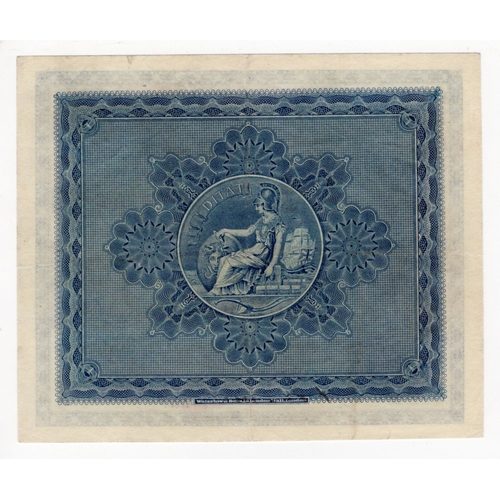 369 - Scotland, British Linen Bank 1 Pound dated 3rd August 1916, very early date of issue 'square' note, ... 