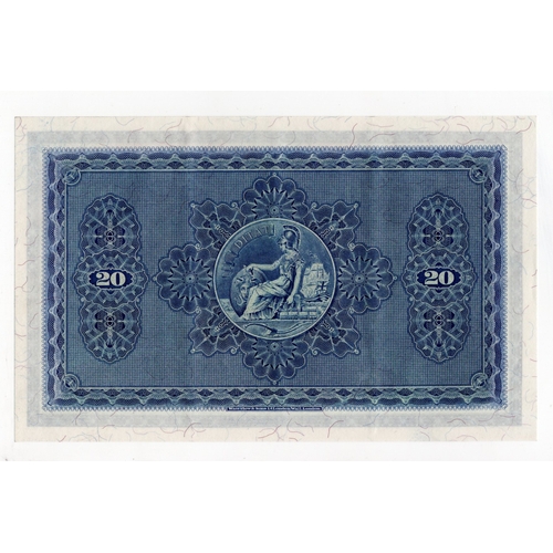 371 - Scotland, British Linen Bank 20 Pounds dated 7th December 1955, signed A.P. Anderson, serial C/5 14/... 