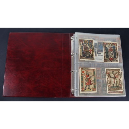 593 - Germany (150), an album of German notgeld, better town groups and sets seen, the majority look Uncir... 