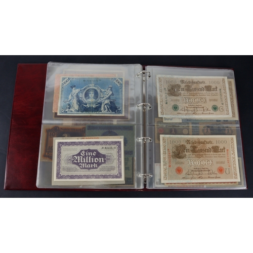 594 - Germany (67), a collection in album including German Democratic Republic 50 Pfennig to 100 Mark date... 