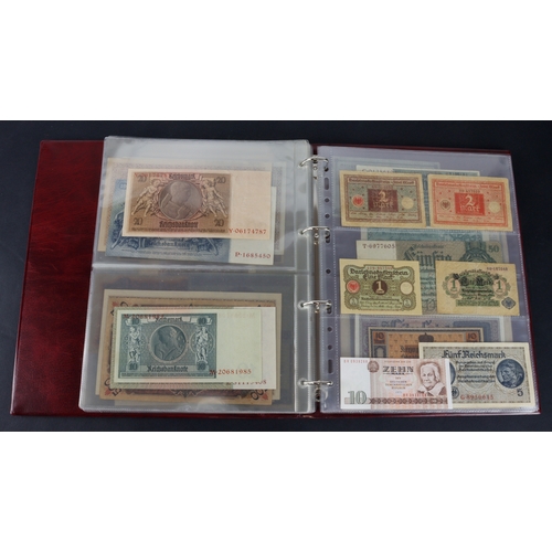 594 - Germany (67), a collection in album including German Democratic Republic 50 Pfennig to 100 Mark date... 