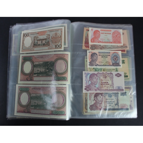 647 - Indonesia (61), a collection with no duplication, date range 1947 - 1992, denominations 10 Sen to 20... 