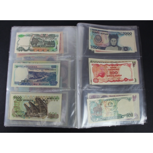 647 - Indonesia (61), a collection with no duplication, date range 1947 - 1992, denominations 10 Sen to 20... 