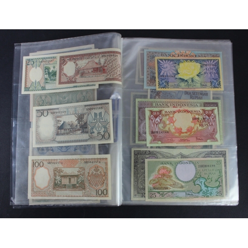 647 - Indonesia (61), a collection with no duplication, date range 1947 - 1992, denominations 10 Sen to 20... 