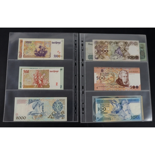 781 - Portugal (19), collection in album pages, all different comprising 10000 Escudos 1997, 5000 Escudos ... 