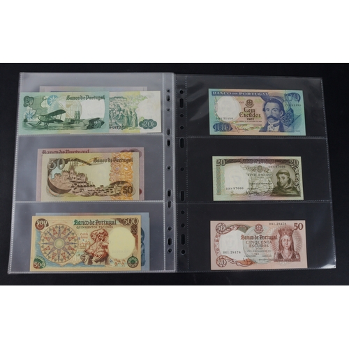 781 - Portugal (19), collection in album pages, all different comprising 10000 Escudos 1997, 5000 Escudos ... 