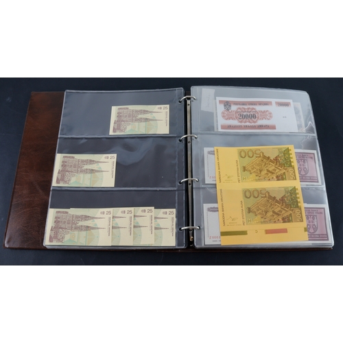 889 - World (115), in Hendon Album with slipcase, Bosnia Herzegovina (32), Croatia (20), Macedonia (4), Se... 