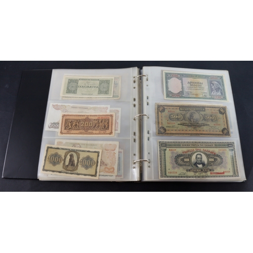 893 - World (220), collection in Hendon album, Turkey Ottoman, Confederate States, USA obsolete banks, Hun... 