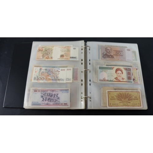 893 - World (220), collection in Hendon album, Turkey Ottoman, Confederate States, USA obsolete banks, Hun... 