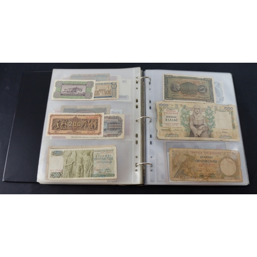 893 - World (220), collection in Hendon album, Turkey Ottoman, Confederate States, USA obsolete banks, Hun... 