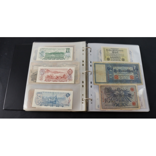 893 - World (220), collection in Hendon album, Turkey Ottoman, Confederate States, USA obsolete banks, Hun... 