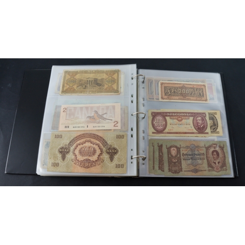 893 - World (220), collection in Hendon album, Turkey Ottoman, Confederate States, USA obsolete banks, Hun... 