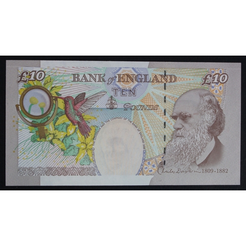 96 - Lowther 10 Pounds (B389) issued 2000, scarce REPLACEMENT note, serial LL22 958778 (B389, Pick389a) U... 