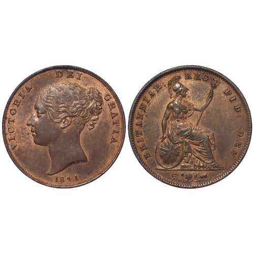 151 - Penny 1841 OT, no colon after REG, S.3948, EF with lustre.