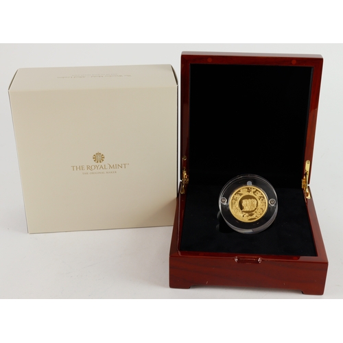 21 - Royal Mint: The Waterloo Medal - Allied Leaders, Great Engravers - Pistrucci 2024 UK 2oz Gold Proof ... 