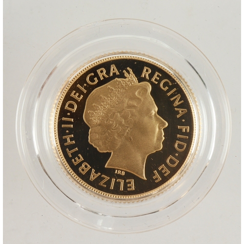 37 - Sovereign 2005 Proof FDC in capsule only.