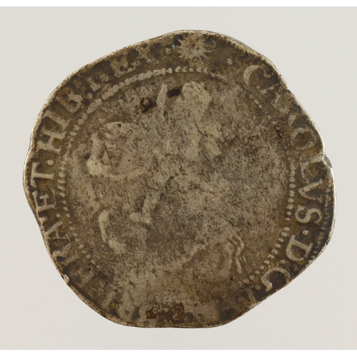 409 - Charles I Halfcrown mm. sun (under Parliament, 1645-6) S.2780, 13.94g, VG