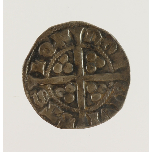 422 - Edward I silver Penny of London, type 10cf3, 1.30g, GF