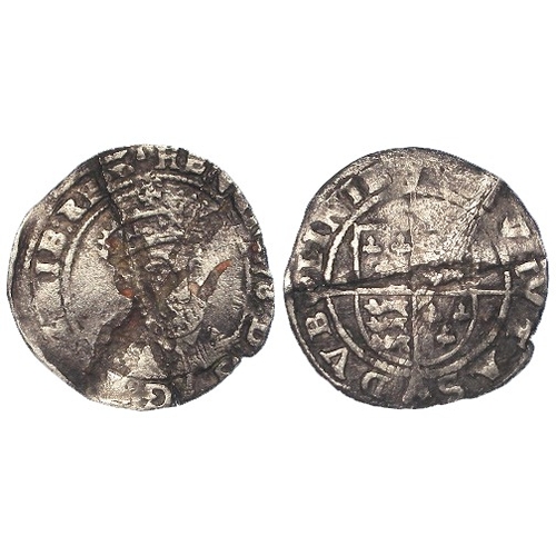 478 - Ireland, Henry VIII (posthumous coinage under Edward VI c.1547-1550) debased silver Threepence of Du... 