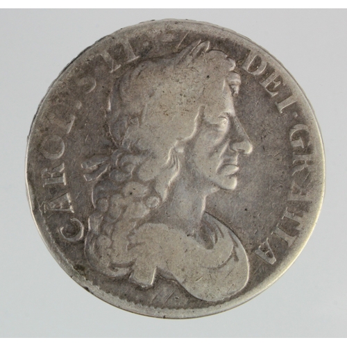 60 - Crown 1681 T. Tertio, Fine, weak on date.