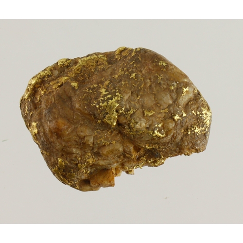 925 - Gold & Quartz nugget, 23.5mm, 10.55g.