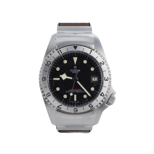 200 - Tudor Black Bay stainless steel gents wristwatch, ref. 70150, serial. Q129xxx, circa 2010s. The blac... 