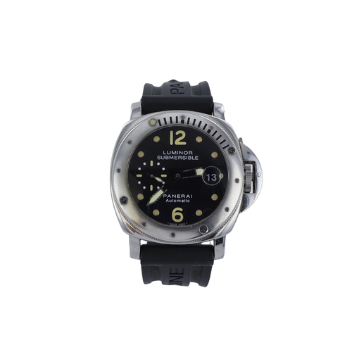 207 - Panerai Luminor Submersible stainless steel gents automatic wristwatch, ref. OP 6561, circa 2000s. T... 